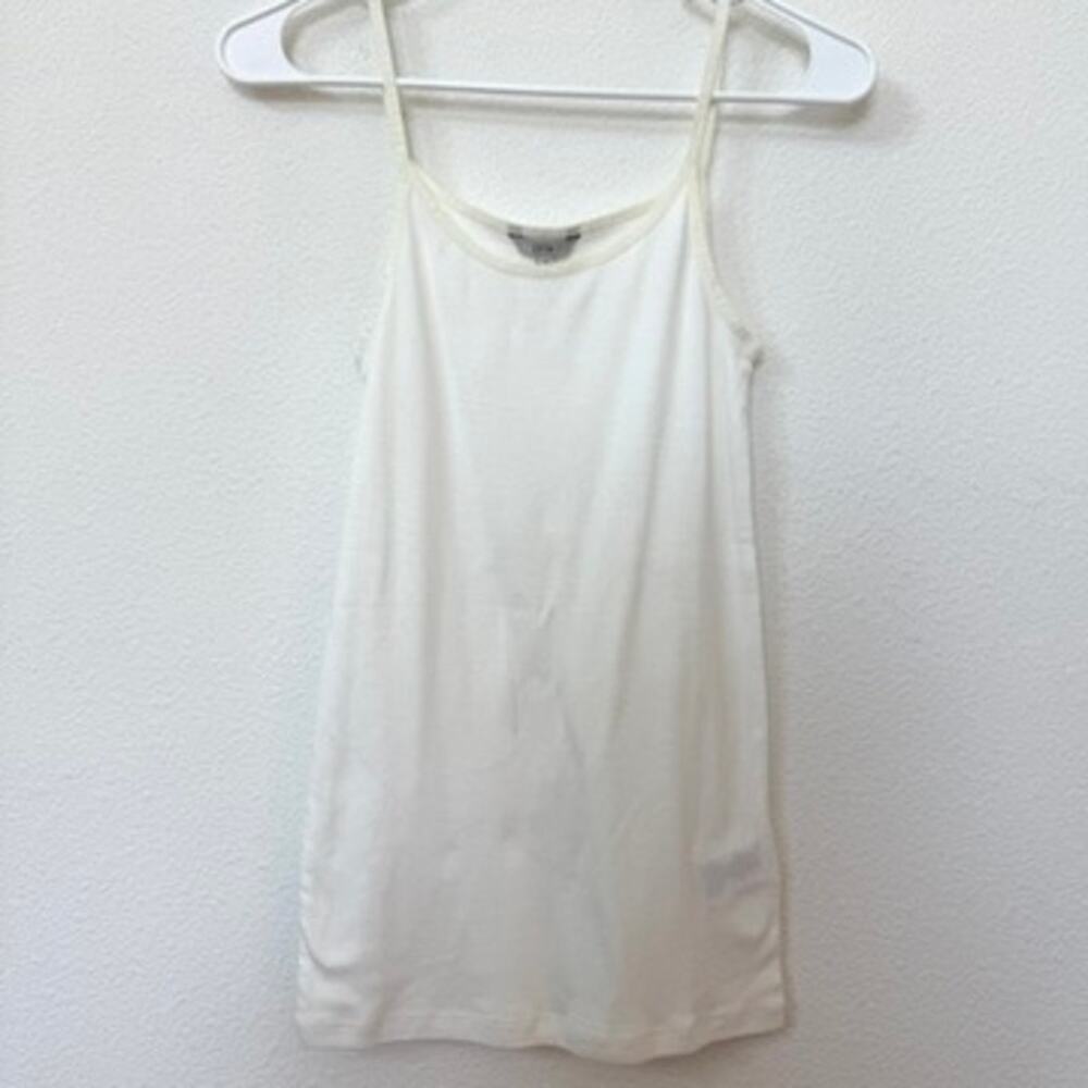 Joie Cream Modal Blend Cami Tank Top XS Stretch Minimalist‎ Layering
